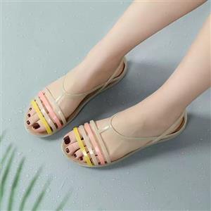 plastic sandals